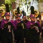 The Lemoore High School marching band always enjoys a good parade.